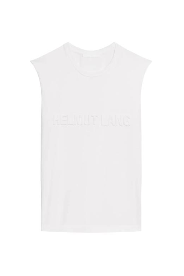 Helmut Lang Sleeveless Tee - Optic White