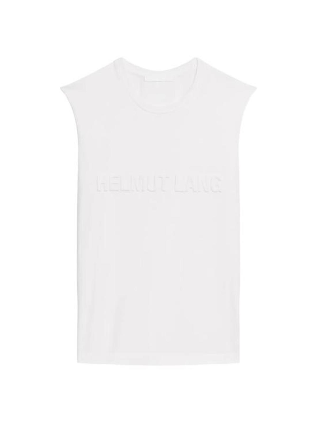 Helmut Lang Sleeveless Tee - Optic White - Image 1 of 1