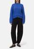 Closed Crew Neck Sweater - Blue - Thumbnail 1