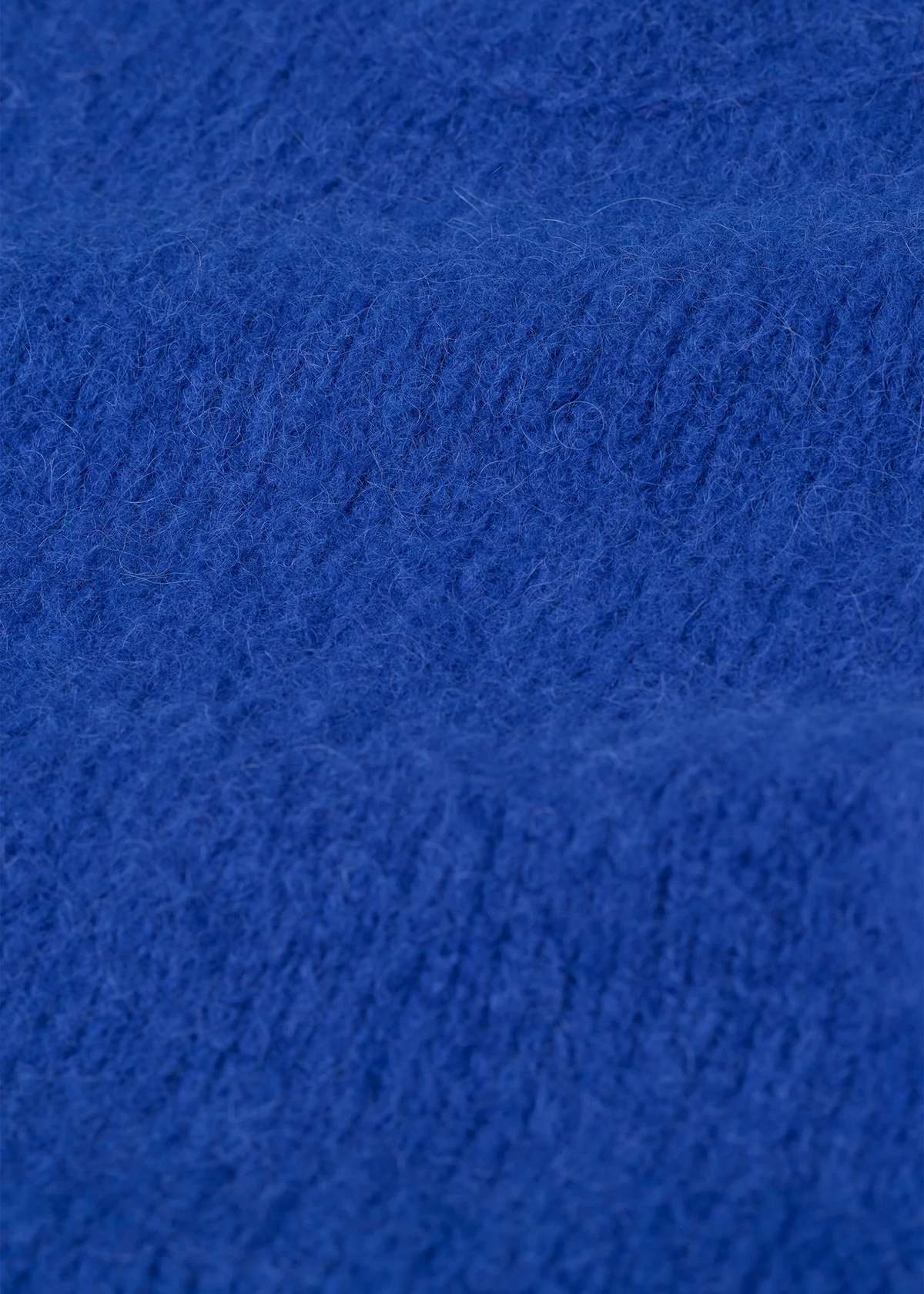 Closed Crew Neck Sweater - Blue - Image 8 of 8