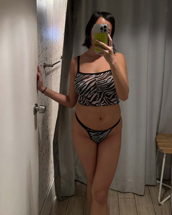 Kayleigh Peddie Ava Crop Top - Zebra