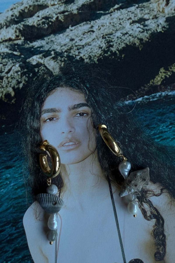 Odissea NY Aegis Hoop Earrings