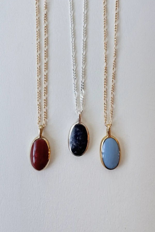 Sarah Safavi Jewelry Seed Token Necklace