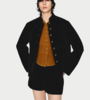 INTO THE EAST Velvet Embroidered Stand Collar Jacket - Thumbnail 3
