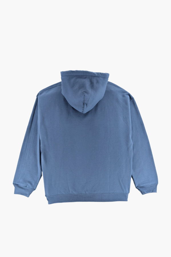 THE CELECT C Square Logo Hoodie - Slate Blue