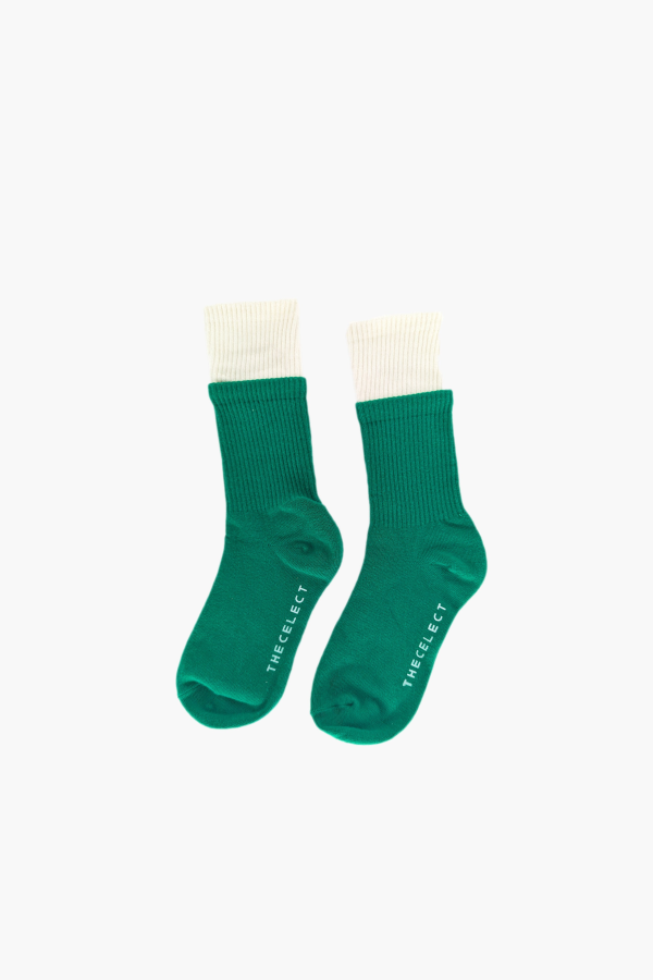 THE CELECT Double Sock Socks - Green