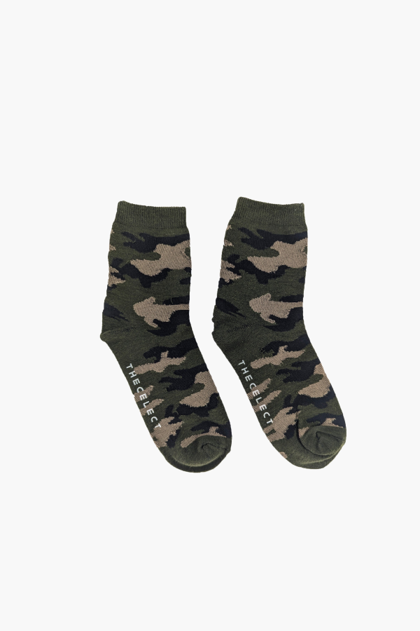 THE CELECT Hunter Green Camo Sock - Hunter Green