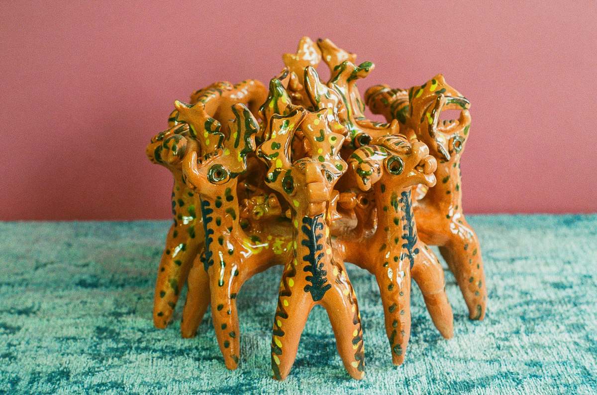 Abdulloh Narzullaev FAMILY Sculpture - Image 5 of 6