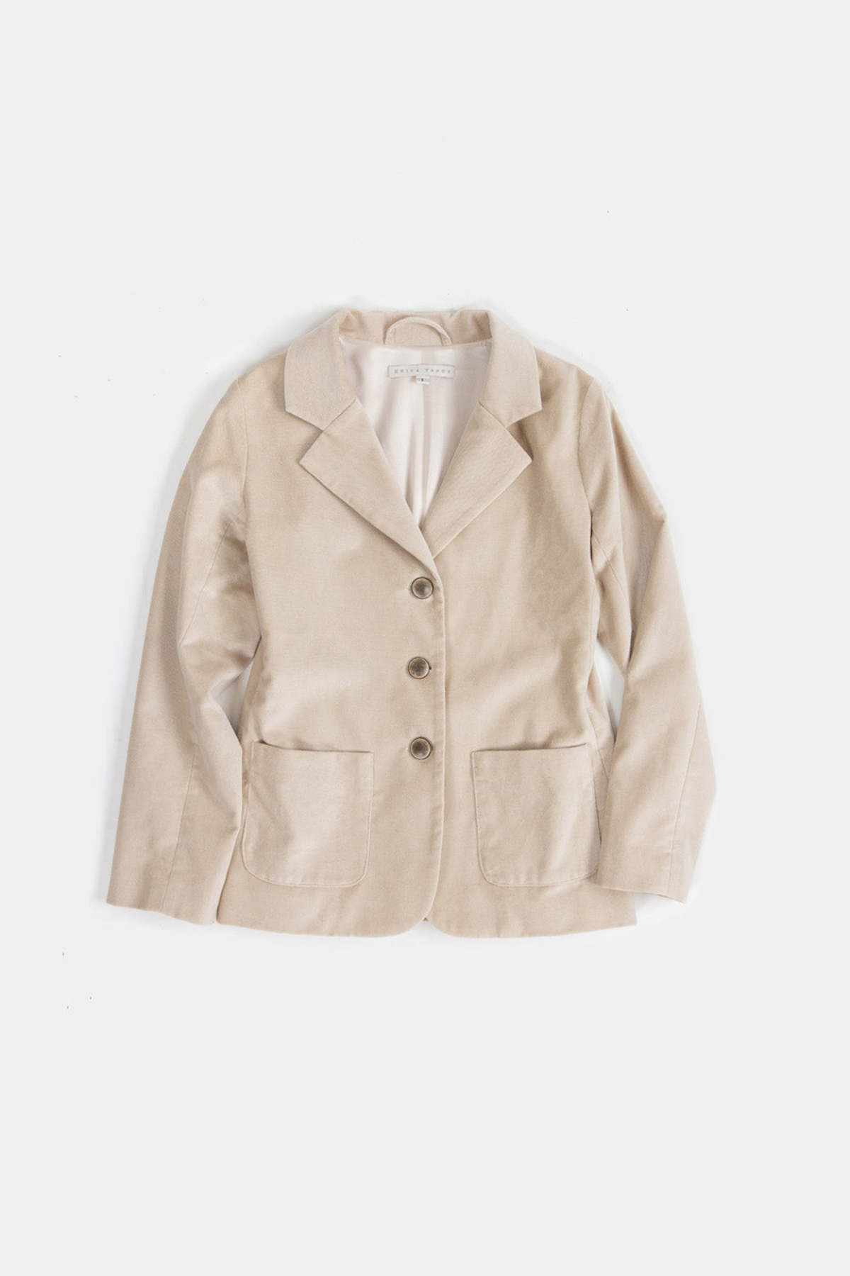 Erica Tanov Buddy Cotton Velvet Blazer - Image 2 of 7