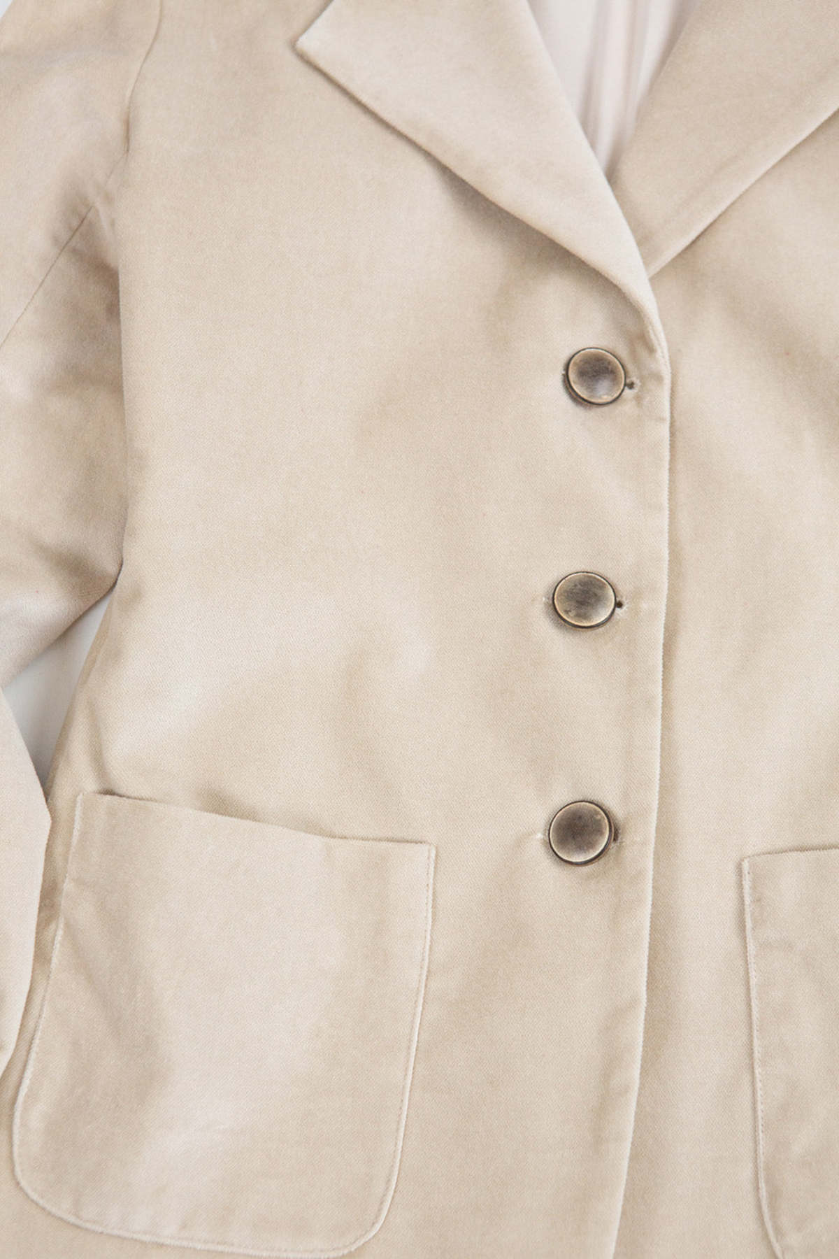 Erica Tanov Buddy Cotton Velvet Blazer - Image 6 of 7