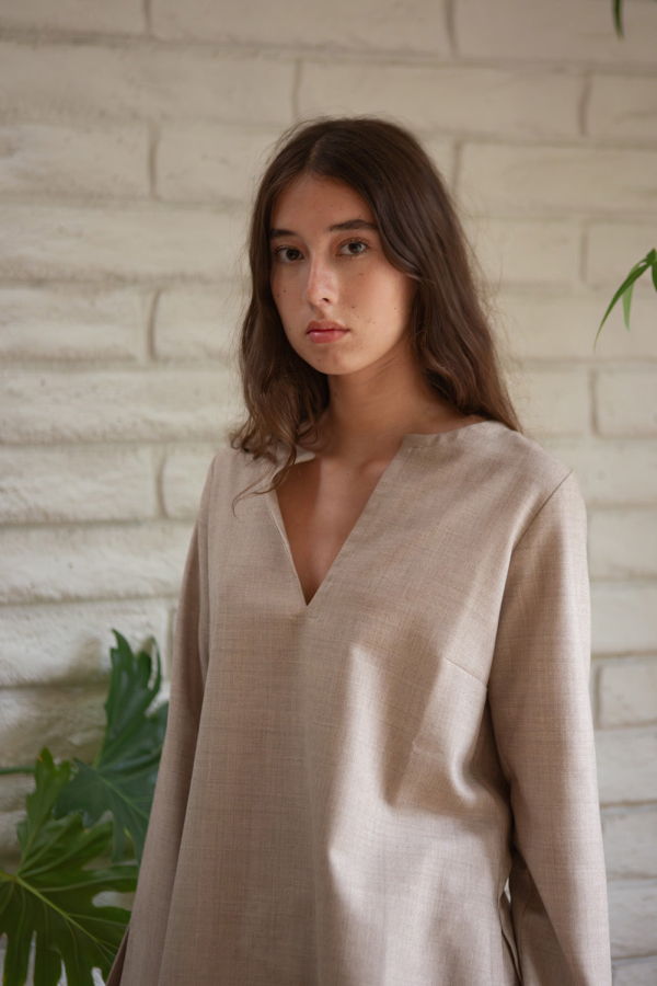 Erica Tanov Diego Wool Top