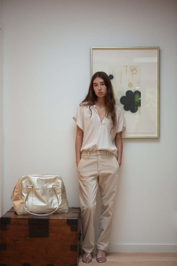 Erica Tanov Hudson Cotton Velvet Pant