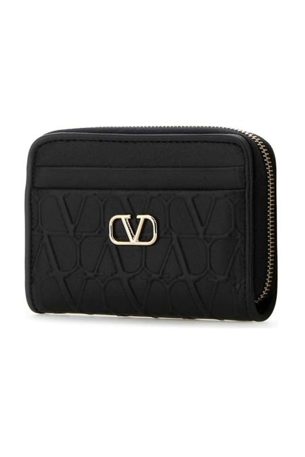 Valentino Garavani Business Card Wallet - Black