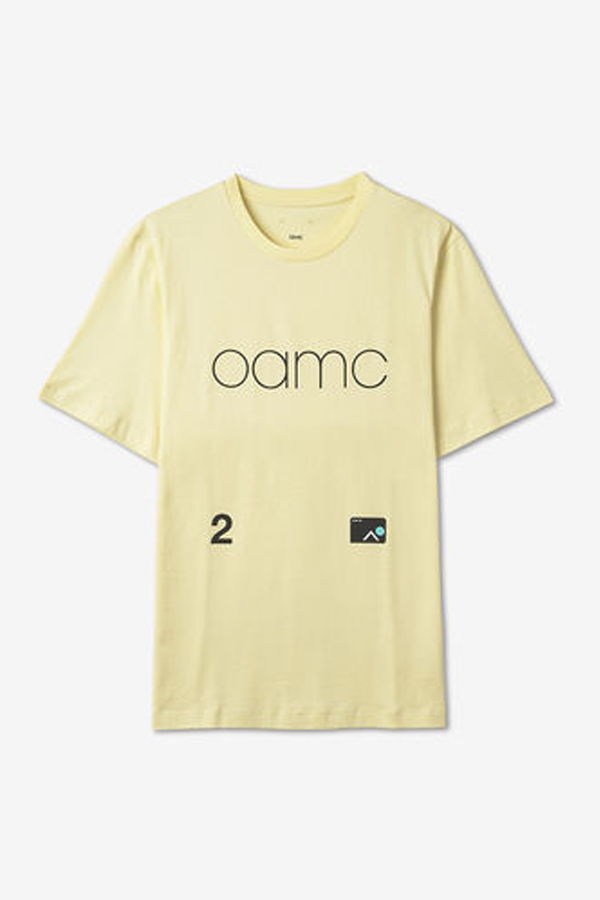 OAMC Short Sleeve T-Shirt - Light Yellow