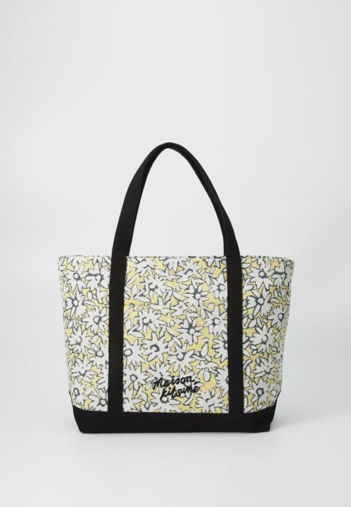 Maison Kitsuné Tote Bag - Mimosa Print - Image 1 of 4