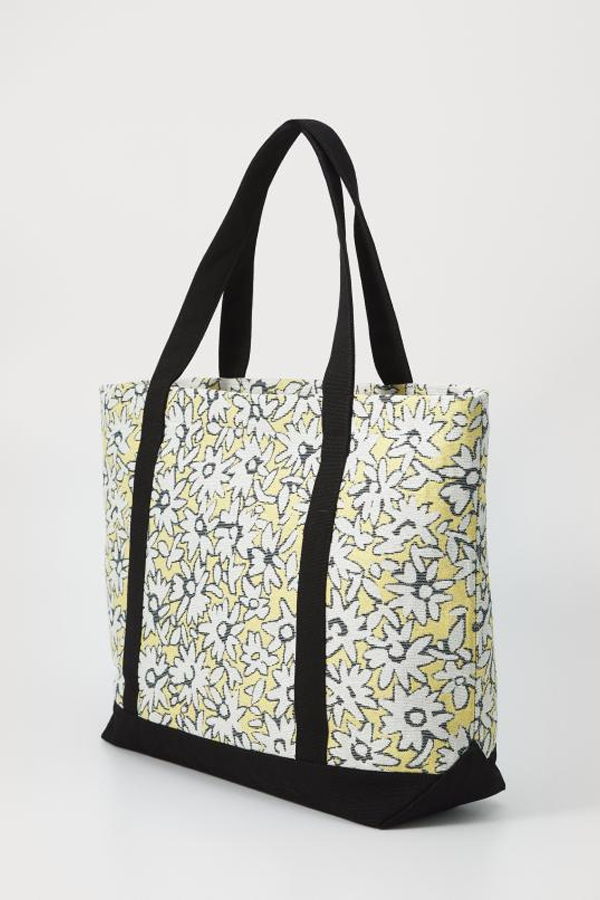 Maison Kitsuné Tote Bag - Mimosa Print