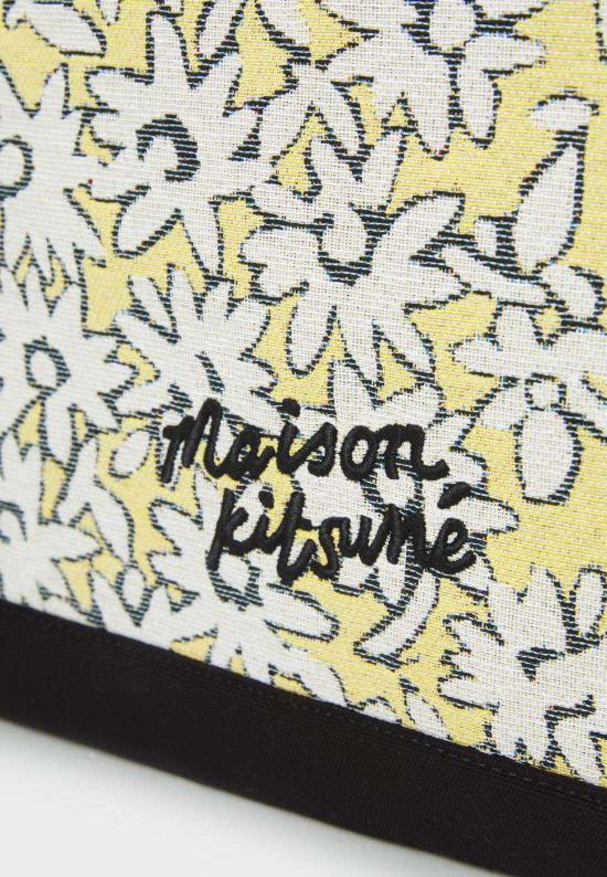Maison Kitsuné Tote Bag - Mimosa Print - Image 4 of 4