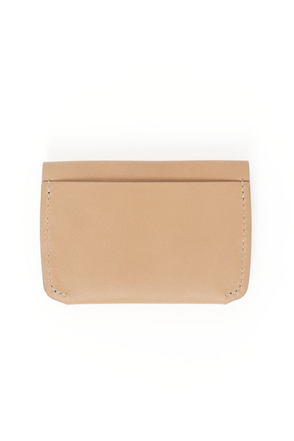 MAKR Flap Wallet Plus V2 Wallet - Natural Latigo