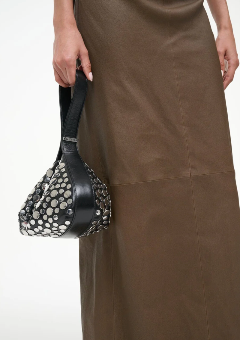 Staud Demy Rivet Shoulder Bag