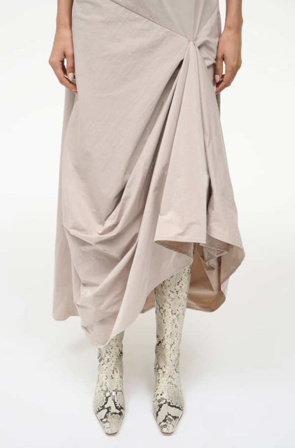 Staud Wally Western Tall Boot - White Snake