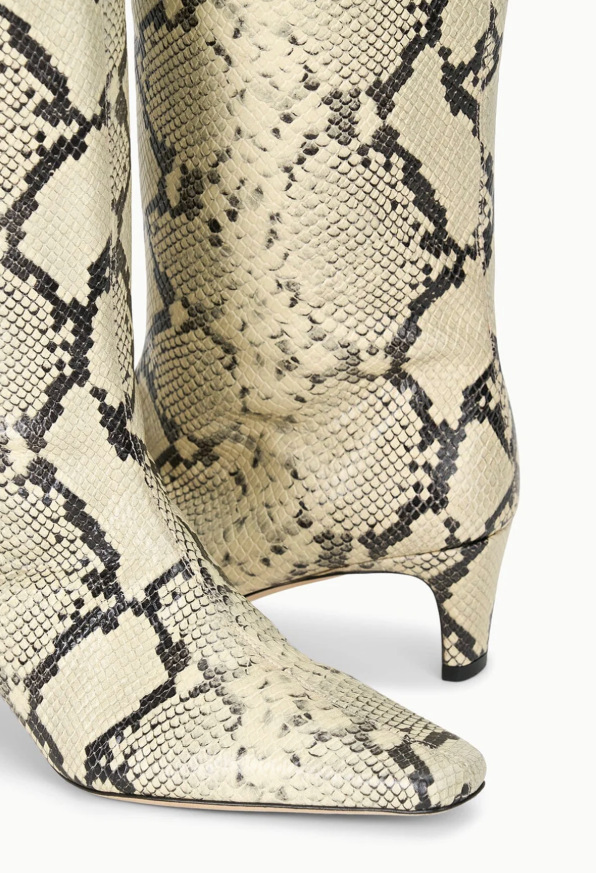 Staud Wally Western Tall Boot - White Snake - Image 7 of 8