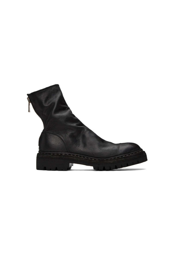 Guidi 796VX Back Zip Boots - Black