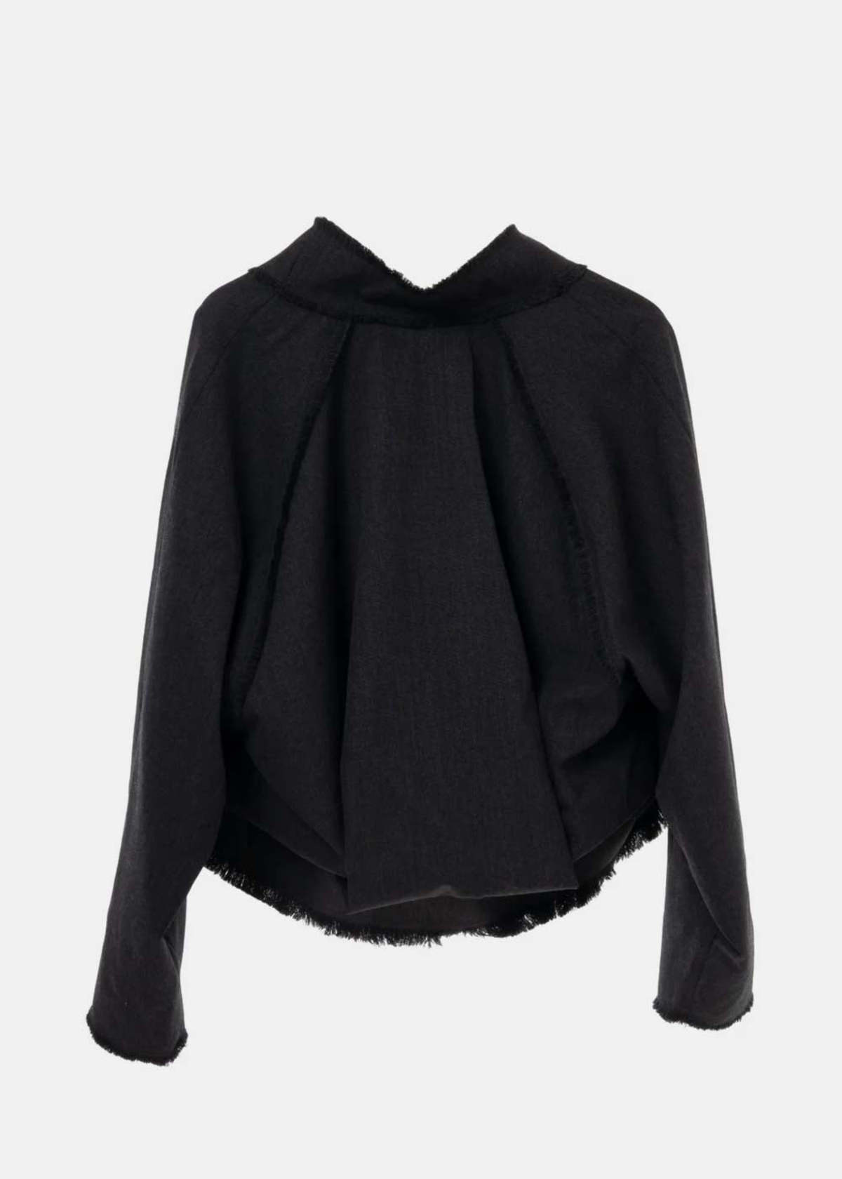 YANGKEHAN Frayed Jacket - Gray - Image 2 of 2