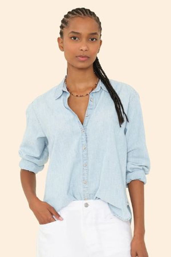 Xirena Beau Shirt - Air Blue