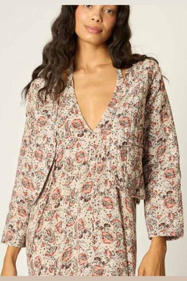 Natalie Martin Saskia Jacket - Heirloom Rose