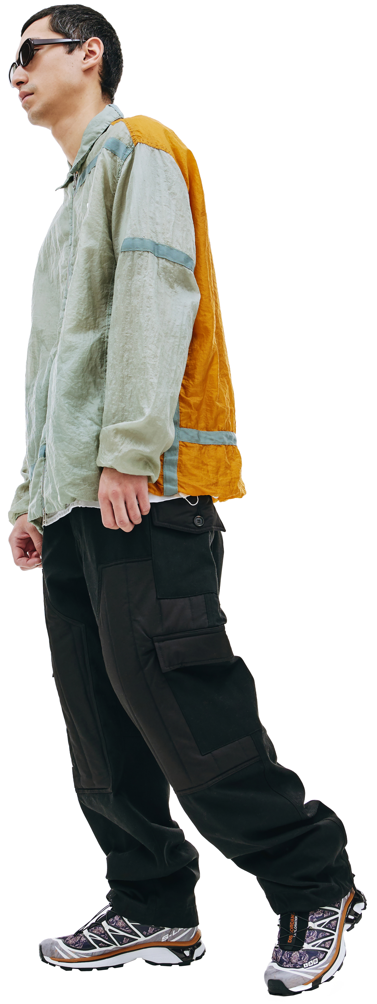 Oamc Rework Parachute Shirt - Oxford Grey - Image 1 of 4