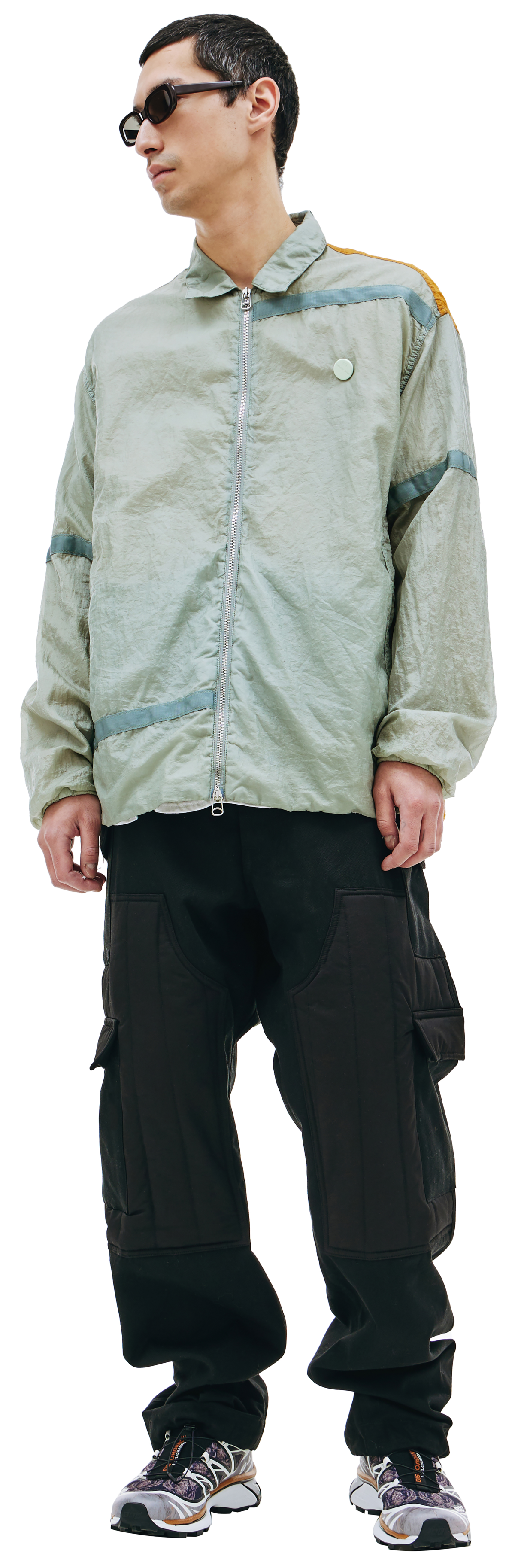 Oamc Rework Parachute Shirt - Oxford Grey - Image 2 of 4