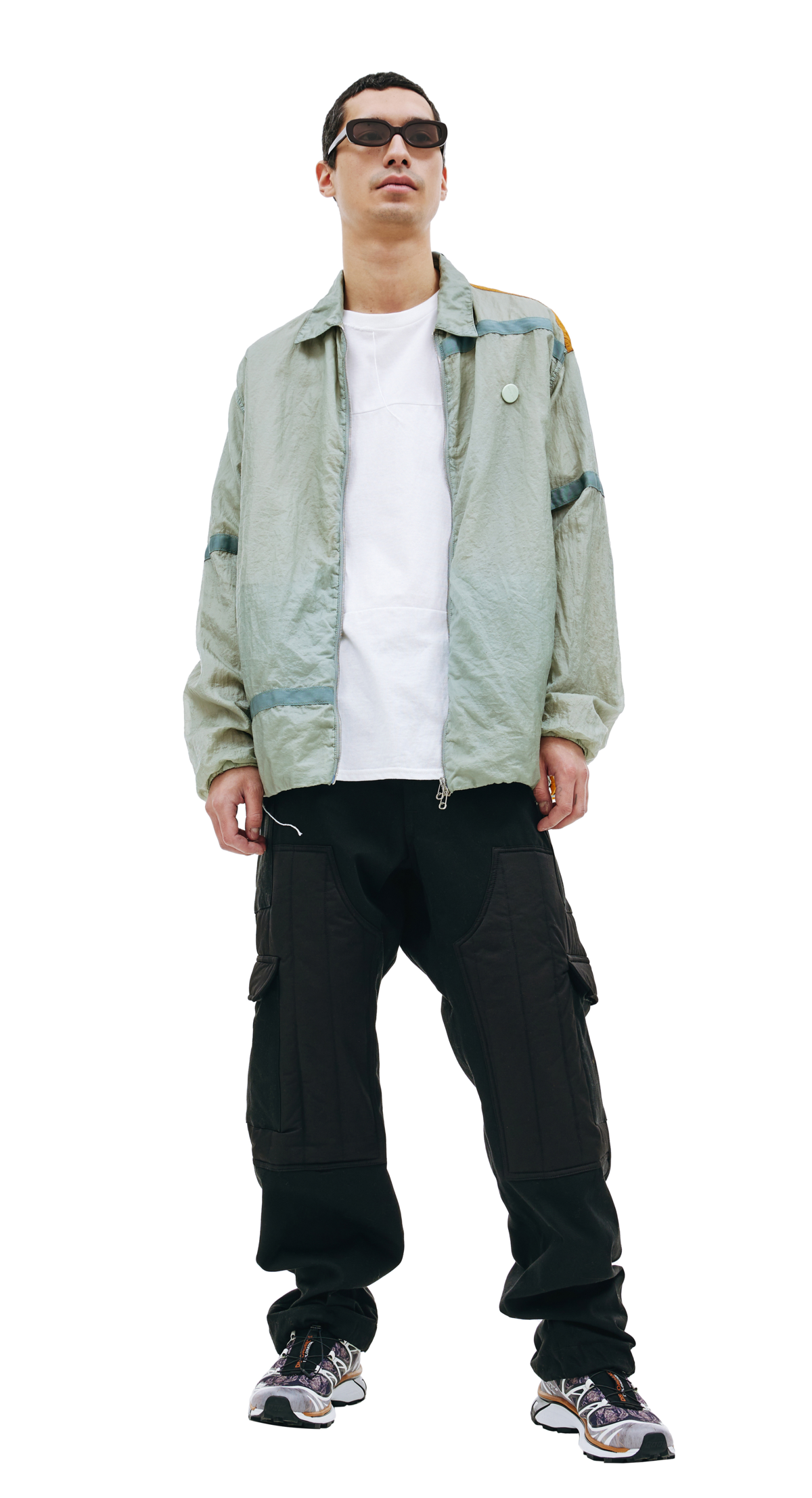 Oamc Rework Parachute Shirt - Oxford Grey - Image 3 of 4