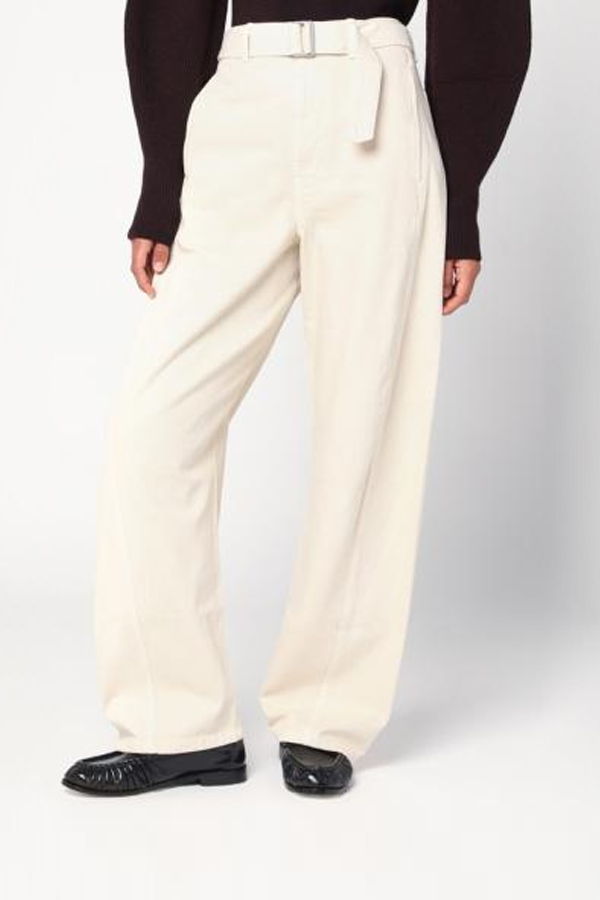 Lemaire Denim Pants - Denim Snow Clay