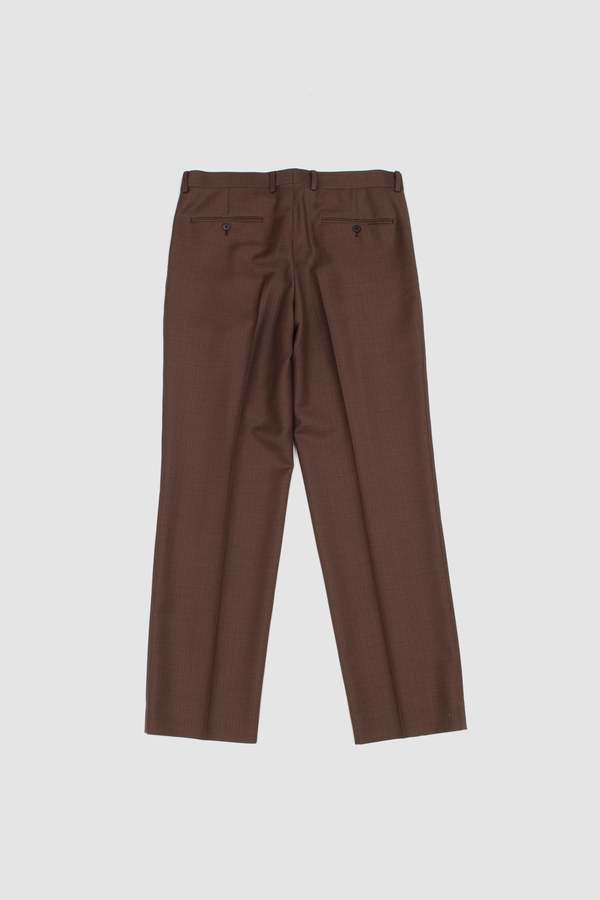 Auralee Bluefaced Wool 2Tuck Slacks
