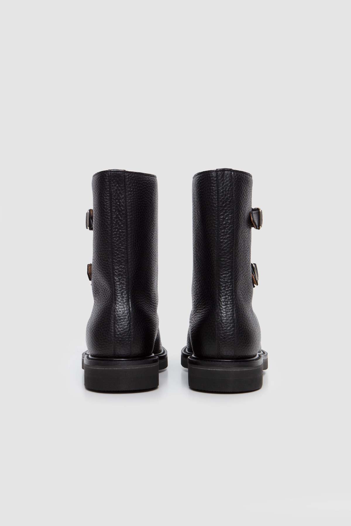 Auralee Leather Work Boots - Image 8 of 9