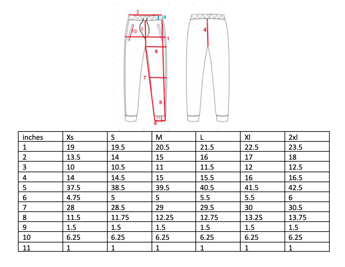 okay alright Sweatpant - Red - Image 3 of 3