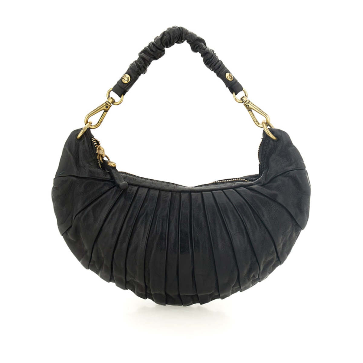 Campomaggi Luna Shoulder Bag - Black | Garmentory