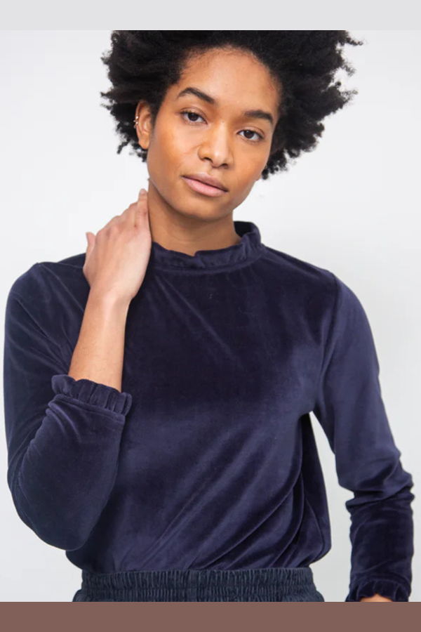 Beaumont Organic Pearl Top - Jane Top - Night Sky