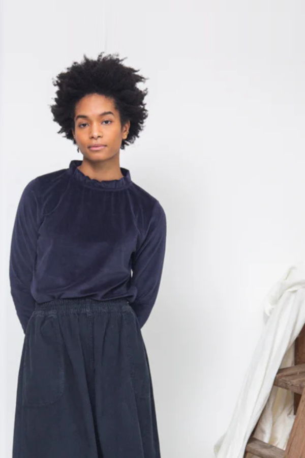 Beaumont Organic Pearl Top - Jane Top - Night Sky