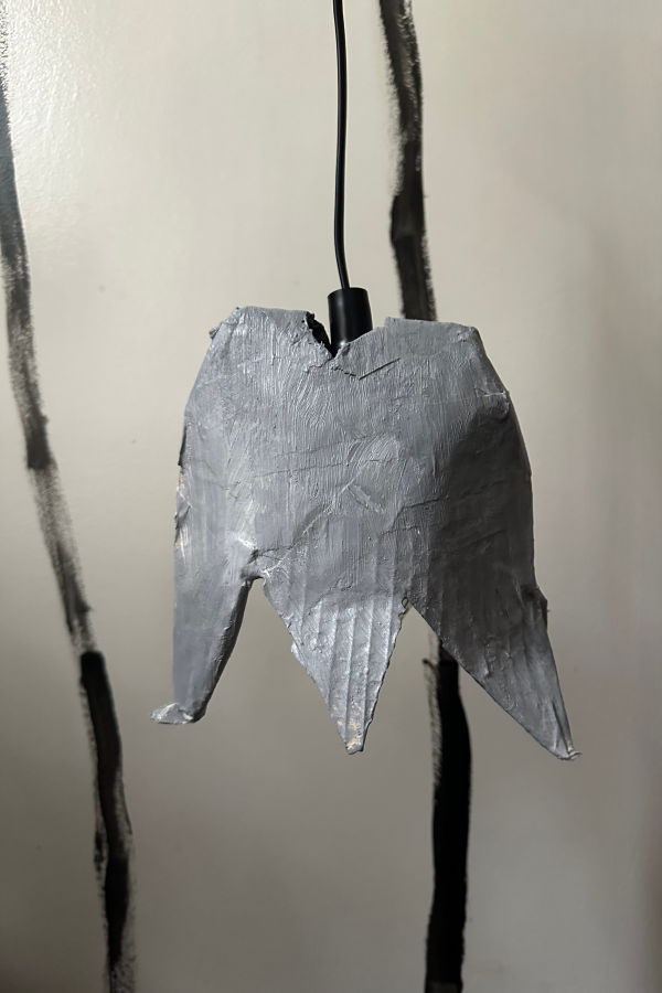 Audrey Louise Reynolds Extra Small Grey Mica Tulip Aronomink Lamp