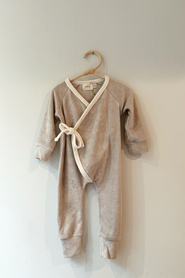 Eadaie Terry Towel Kimono Romper