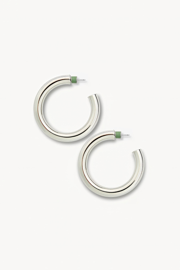 Machete 1.5" Perfect Hoops Earrings