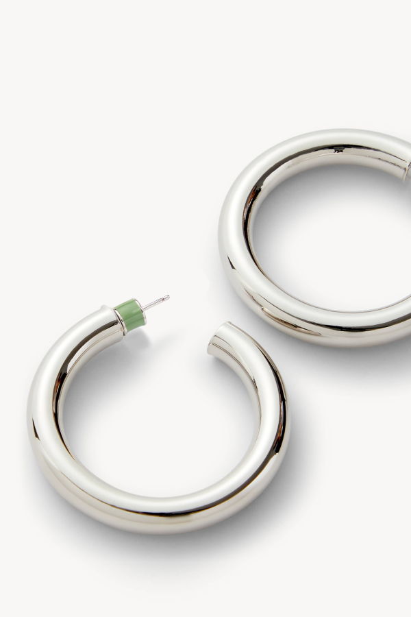 Machete 1.5" Perfect Hoops Earrings