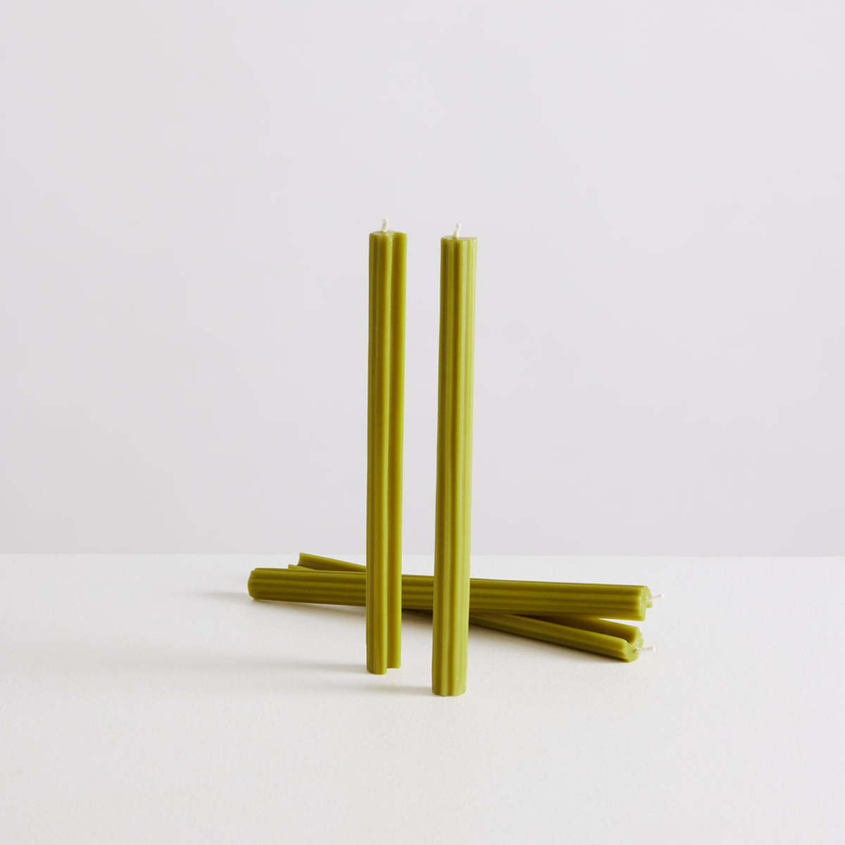 Maison Balzac The Celery Set Tapered Candles Set of 4 - Image 1 of 2