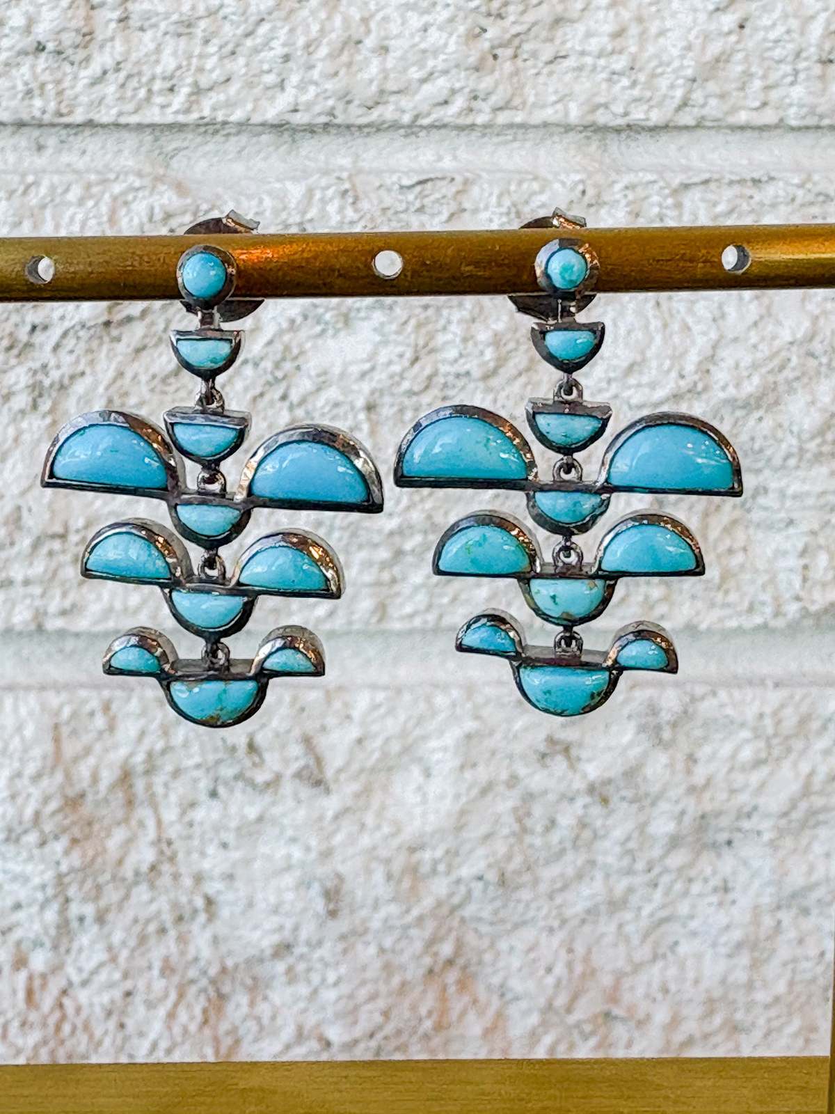 Nak Armstrong Phoenix Earrings - Turquoise - Image 1 of 5