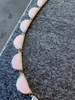 Nak Armstrong Riviere Scallop Necklace - Pink Opal - Thumbnail 5