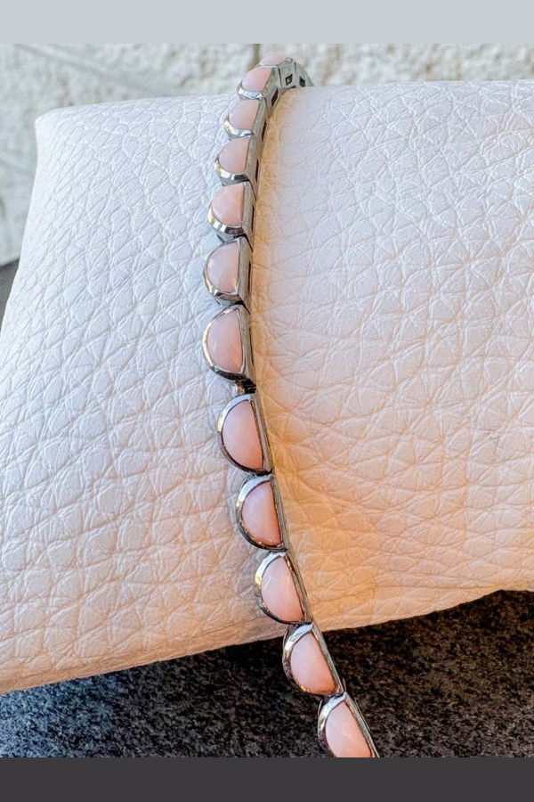 Nak Armstrong Scallop Tennis Bracelet