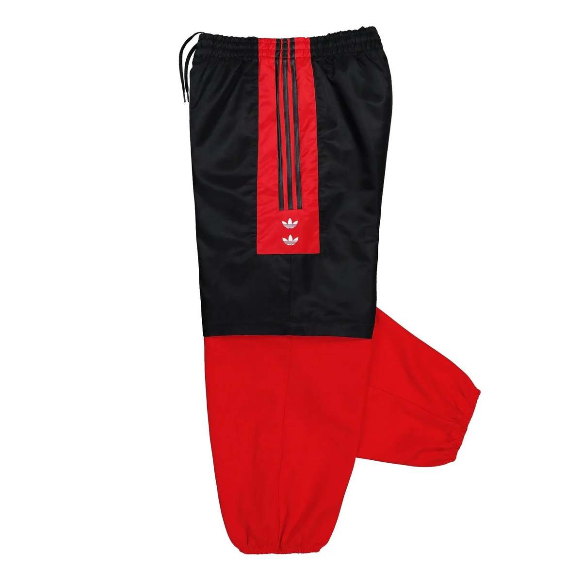Adidas x Willy Chavarria Contrasted Track Pants - Black/Red - Image 3 of 6