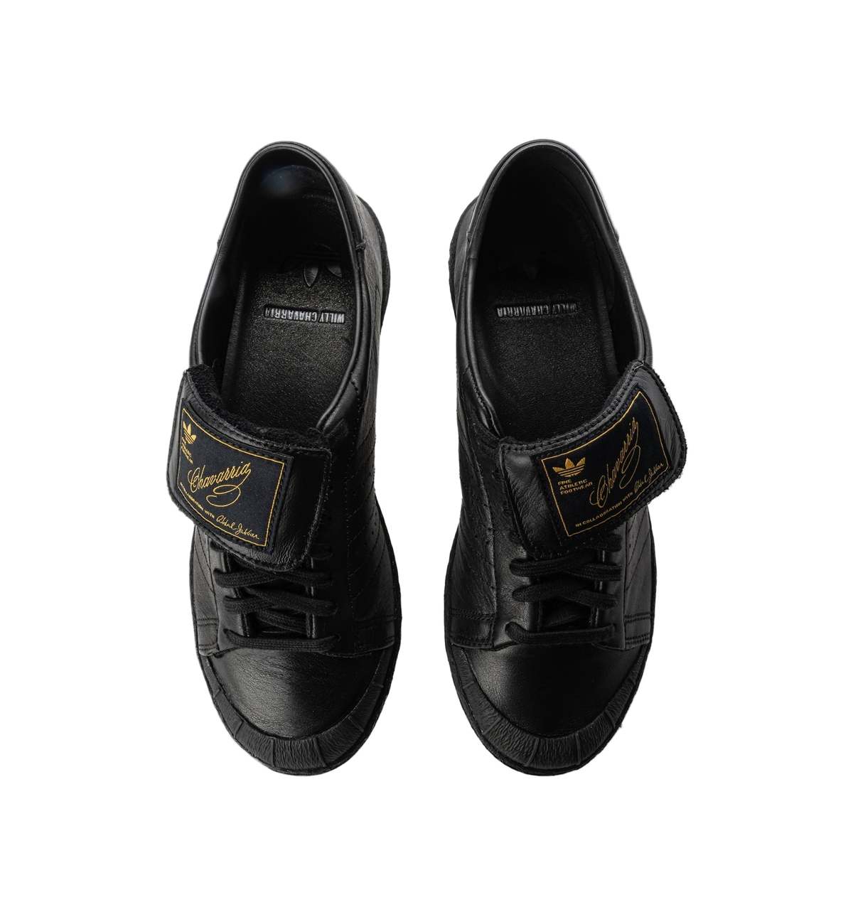 Adidas x Willy Chavarria Jabbar Low Sneakers - Black/Gold - Image 2 of 5