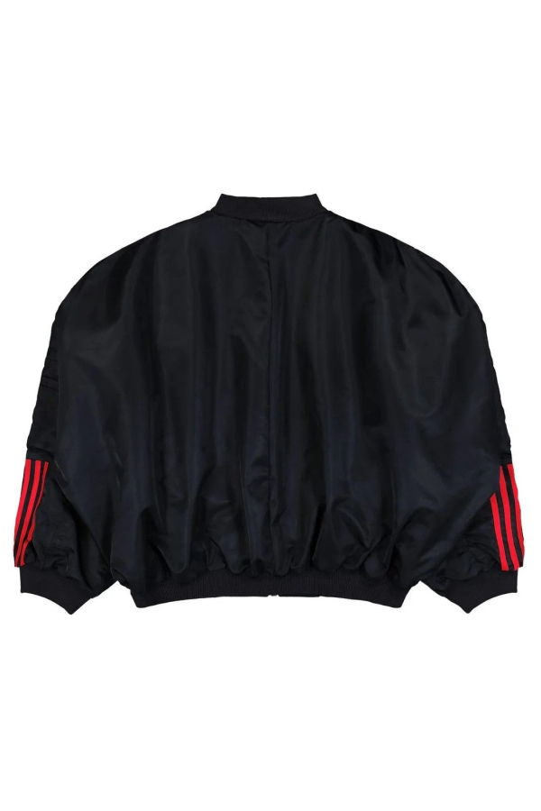 Adidas x Willy Chavarria Satin Bomber Jacket - Black
